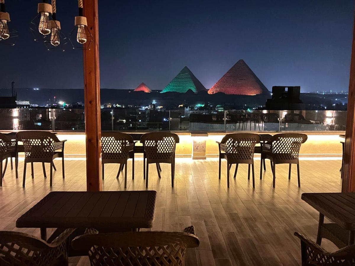 Celia Pyramids View Inn Nazlet el-Sîsi Eksteriør billede