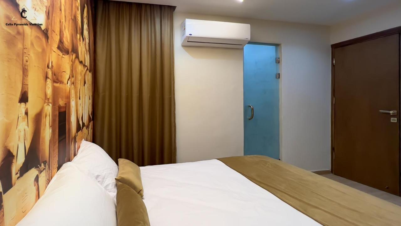 Celia Pyramids View Inn Nazlet el-Sîsi Eksteriør billede